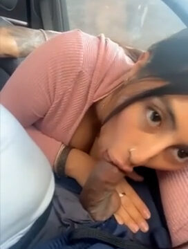 Omgjasmin Blowjob in Car Sextape Onlyfans – So hot