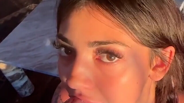 Aliyah Marie POV Blowjob orgasm so Hot – Onlyfans Sextape